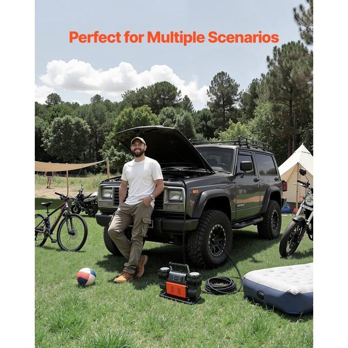 Compresor auto Off road 4x4 300L