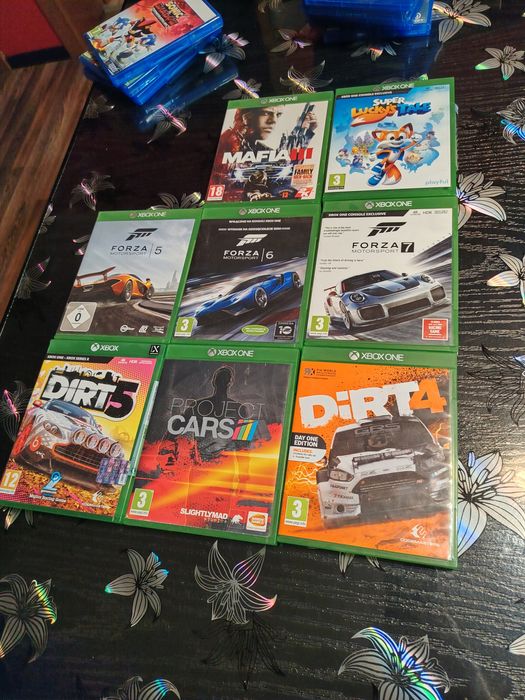Jocuri Xbox one și jocuri PS,4 și PS5