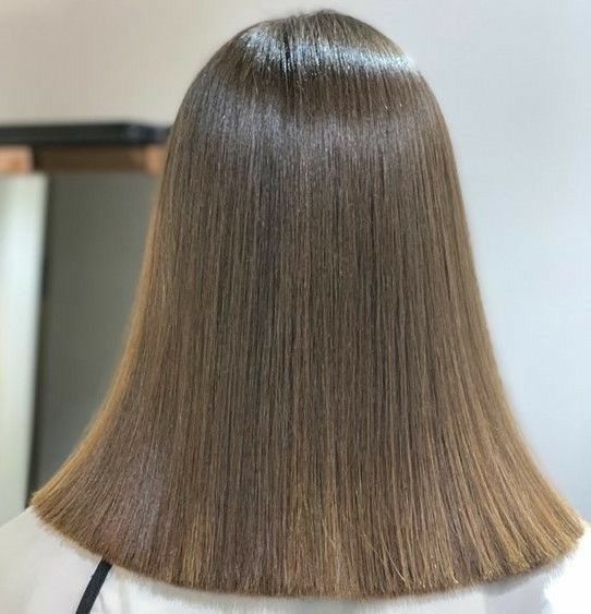 Кератиновое выпрямление