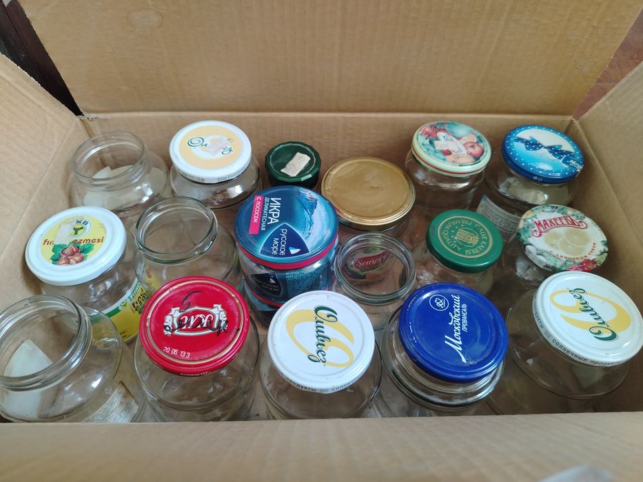 Стеклянные банки б/у