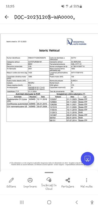 BMW e46 negru mpack 2 BENZINA piele trapa automata 135400 KM reali