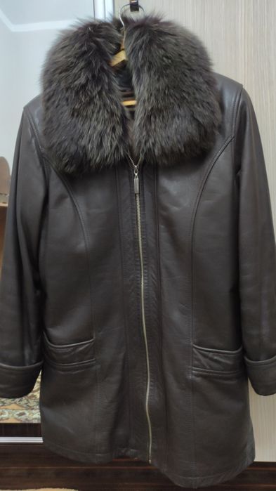 Куртка кожаная, натуральная