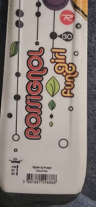 Ски rosignol fun girl 130 с щеки