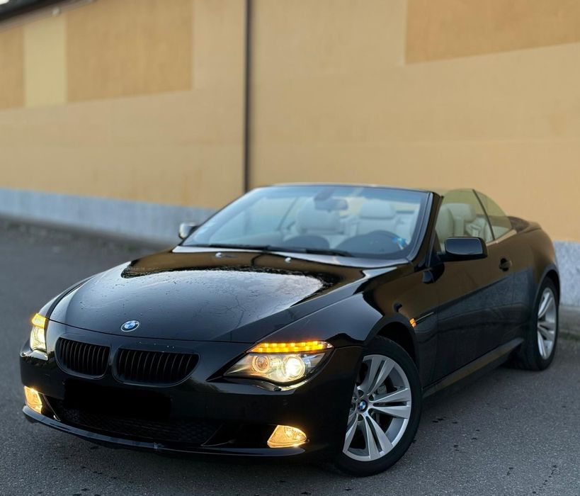 BMW 635XD Cabrio Coupe Mașină Decapotabilă de Închiriat pt. Evenimente