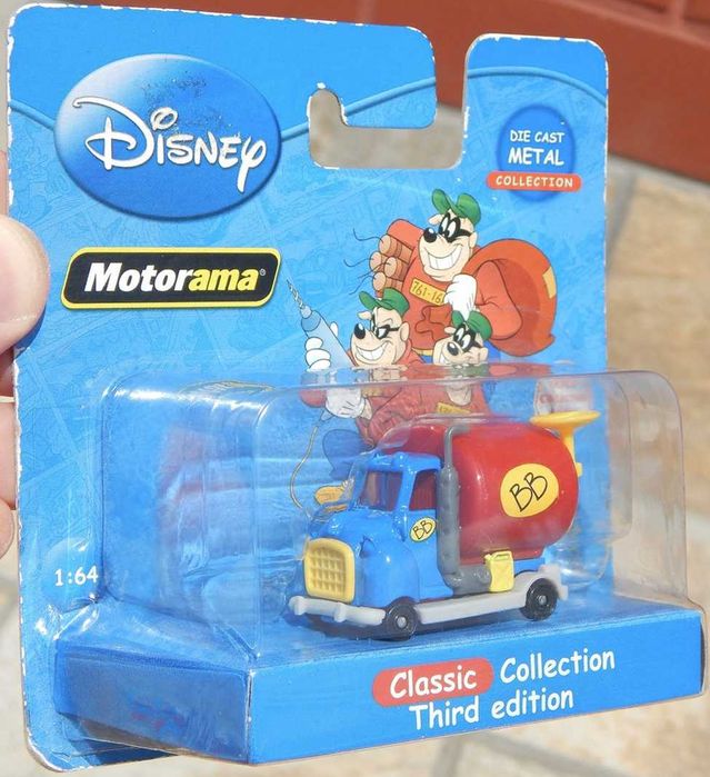 Macheta Beagle Boys Van Uncle Scrooge Enemies Disney Motorama 1:64