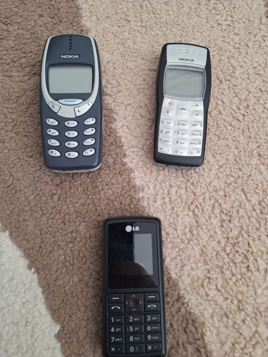 Telefoane colectie vintage Nokia 3310/1100 LG