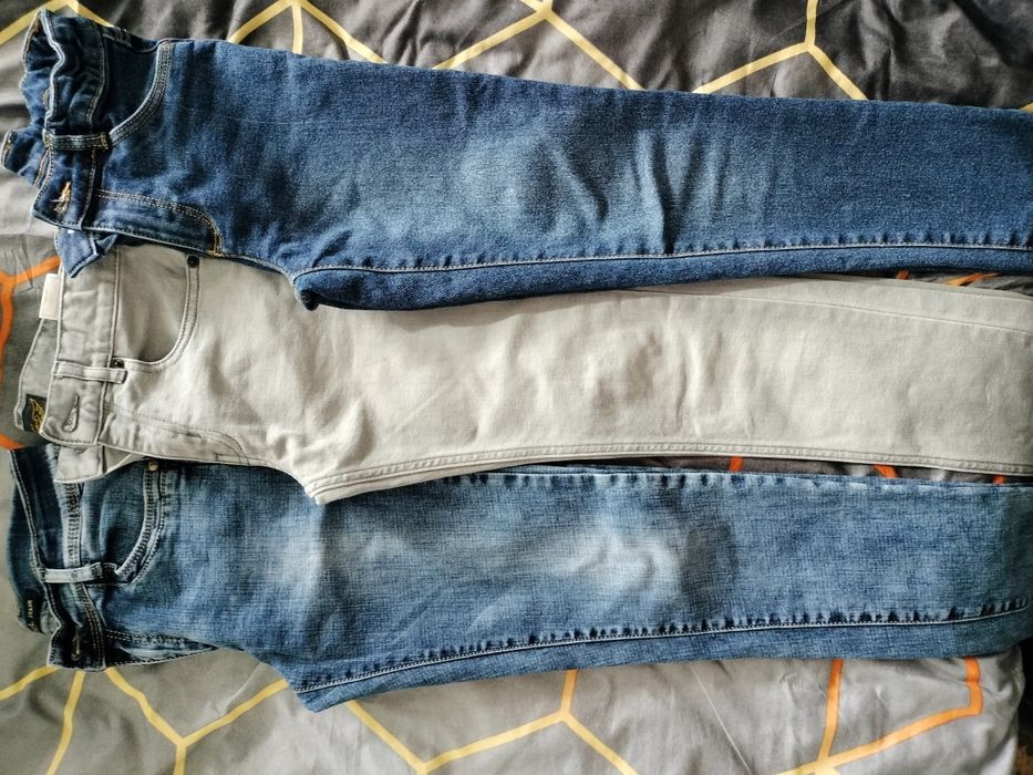 Lot pantaloni denim fete