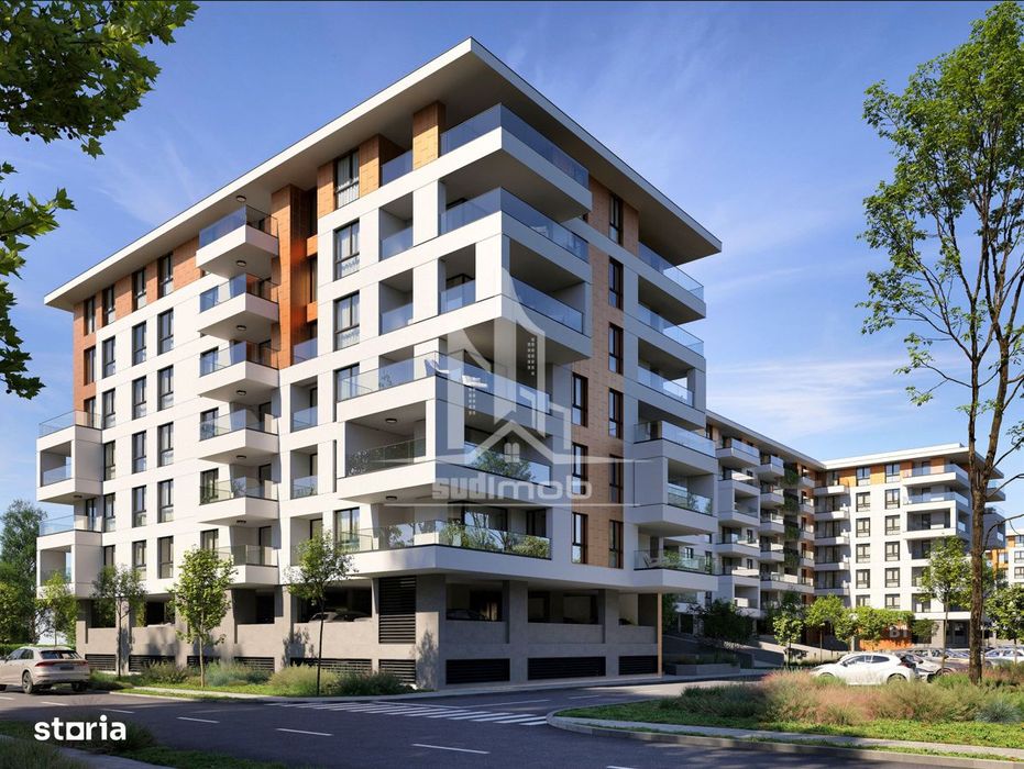 Apartament 2 camere tip studio Sky Garden.
