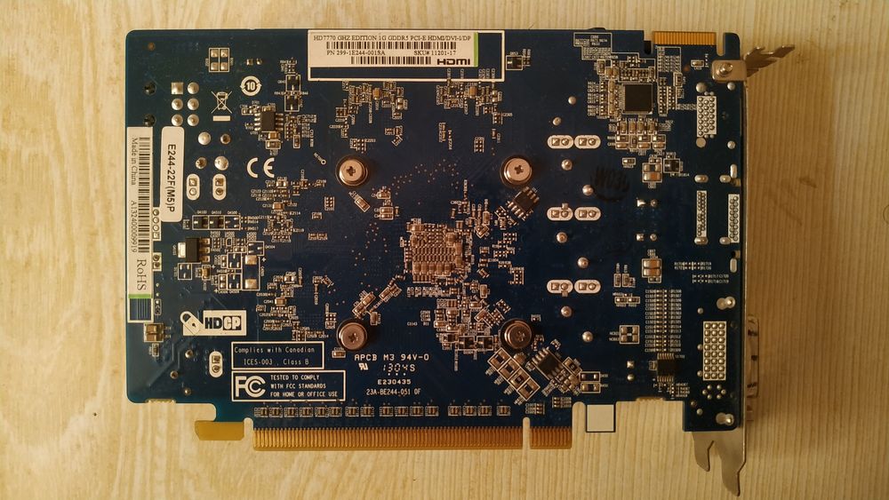 Видеокарта Sapphire HD 7770 GHz Edition