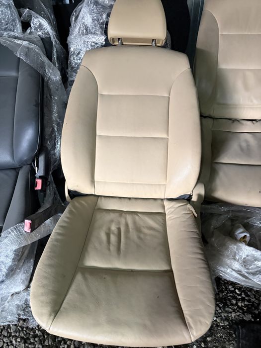 Кожаный салон bmw e60