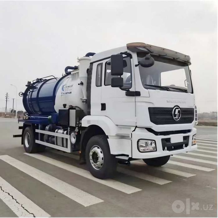 Ассенизатор (Говновоз). Янги. Доставка SHACMAN 12 куб 2026 йил