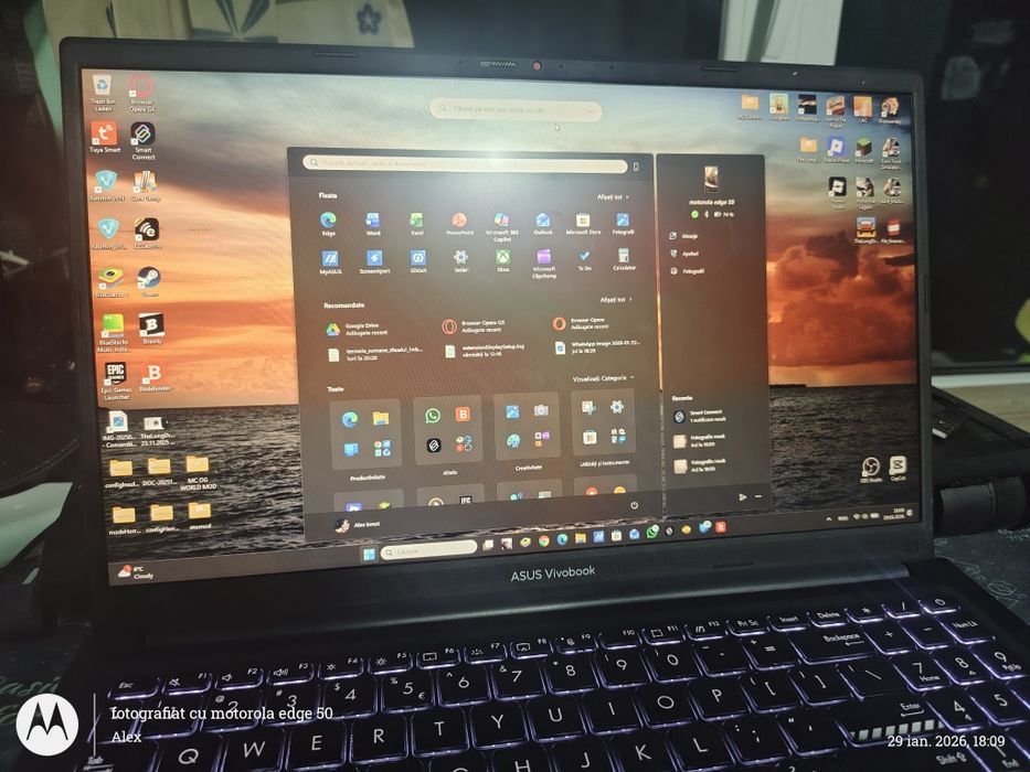 Laptop Asus Vivobook 15 X1504ZA +Mouse Gaming Inclus +16 GB RAM + OS