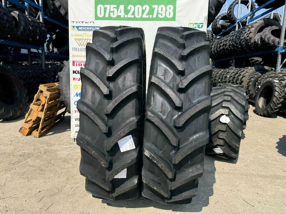 Anvelope noi 420/85R38 marca CEAT pentru DEUTZ FAHR 16.9-38