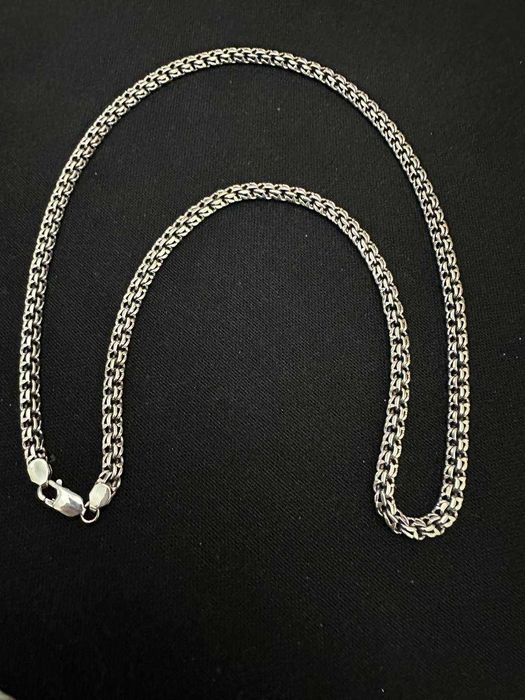 серебряная цепь бисмарк 36 грамм классическое универсальное