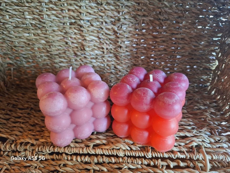 Свещи ръчно изработени