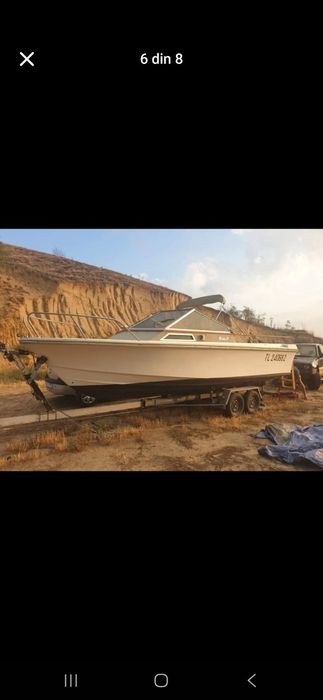 Barca cabinata + motor + peridoc