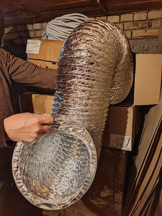 вытяжка гофра сотилади