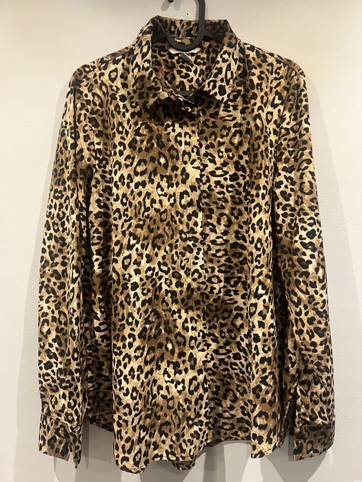 Camasa casual elegant versatila print leopard