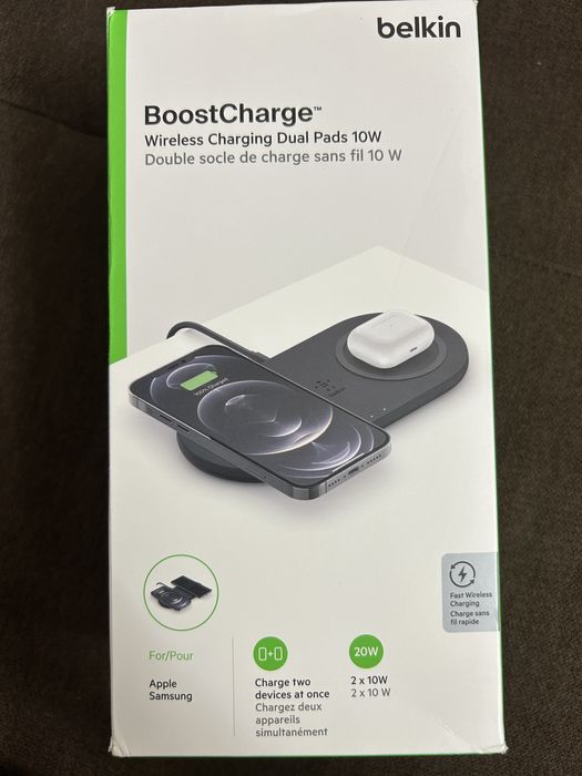 Belkin Dual Pads 10W - зарядна станция
