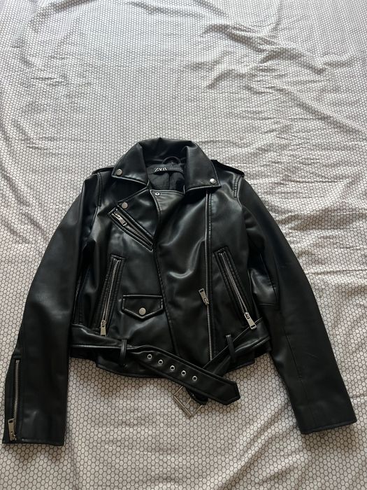 Кожено яке ZARA