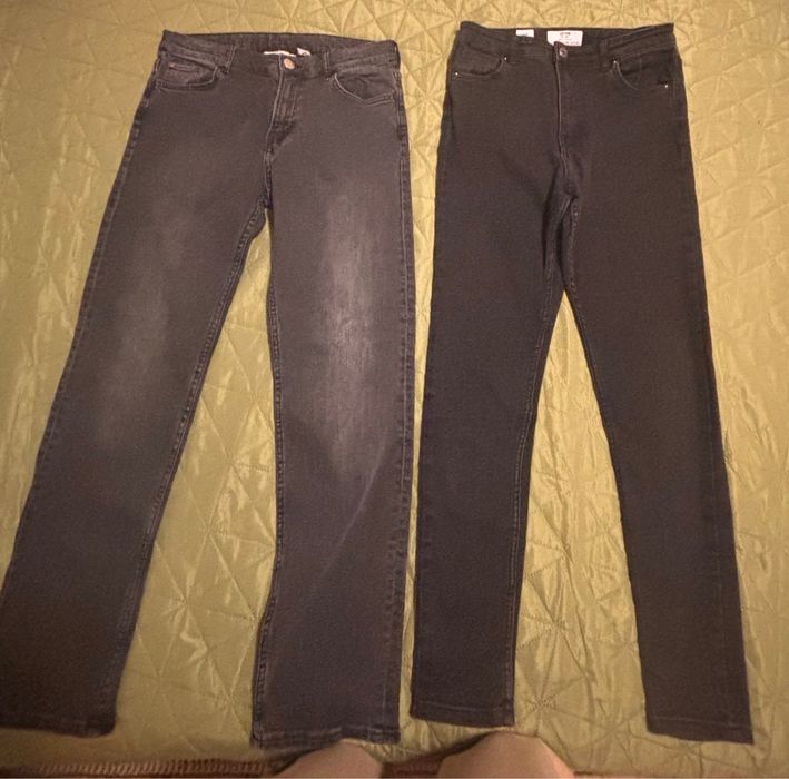Vesta tricot H&M mar.XS si blugi skinny H&M