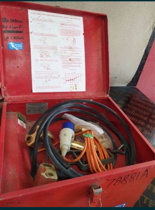 Замразител на траби отпушване водопроводчик