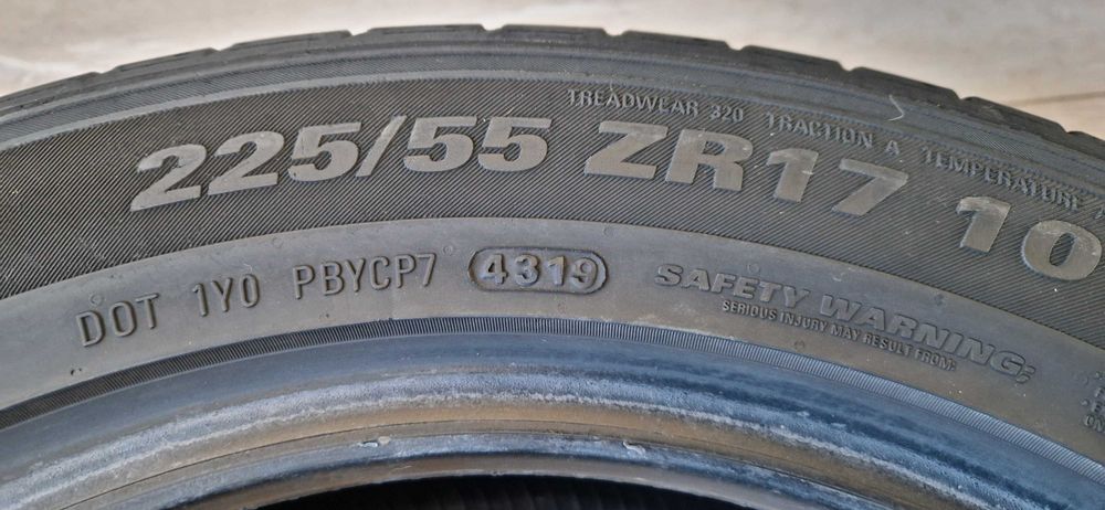 Летни гуми 225/55/ZR17 KUMHO