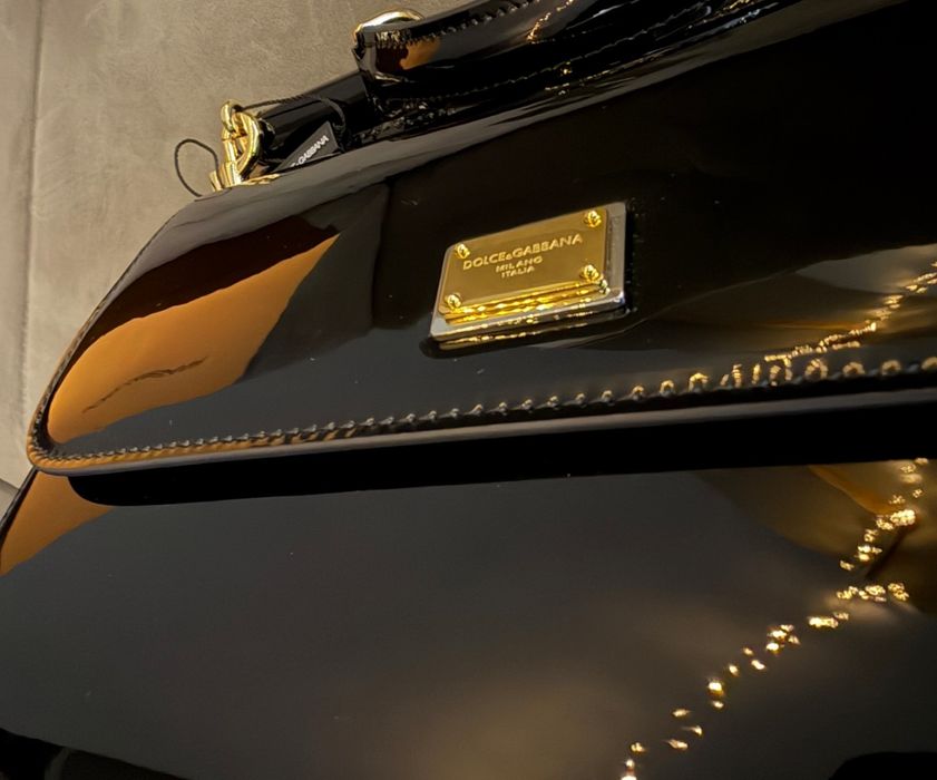 Dolce&Gabbana Sicily лачена чанта