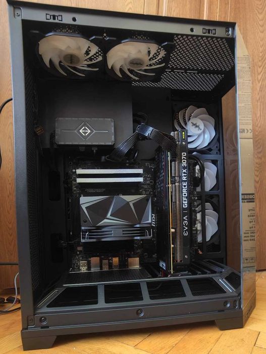 Геймърски компютър Ryzen 5 7500f, GeForce RTX 3070 , 16gb ddr5, 1tb nvme