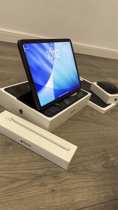 iPad Air 5 - Pachet complet (pen, husa, mouse)