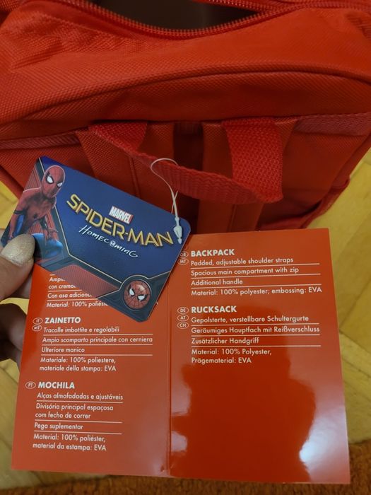 Ghiozdan Spiderman copii