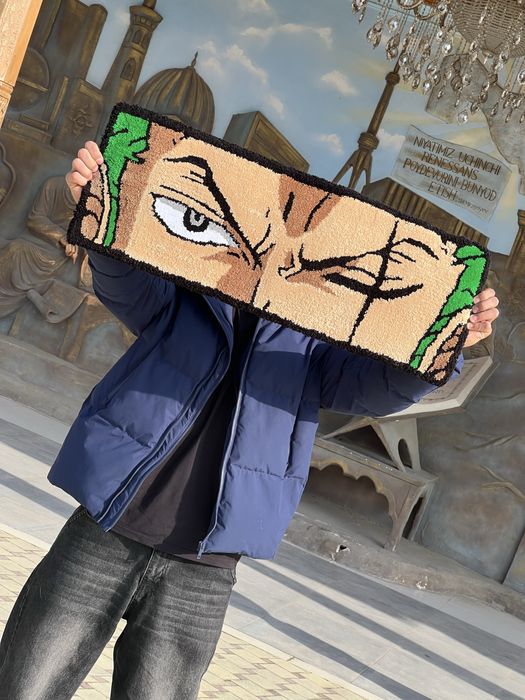 Коврик ручной работы.