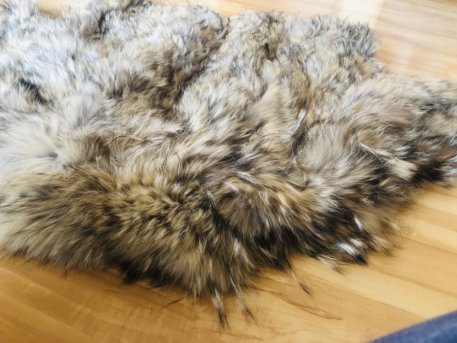 Палто сребърна лисица