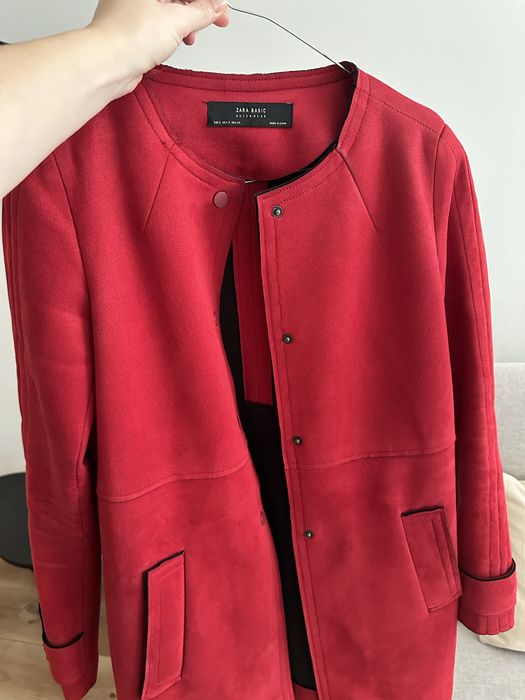 Haina imitiatie piele intoarsa Zara
