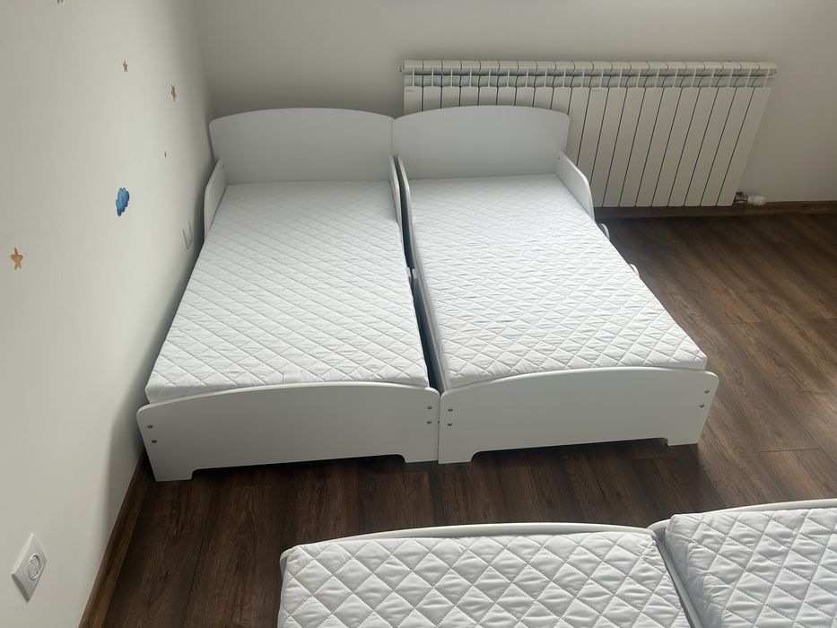 Детско легло, матрак и подарък спален комплект