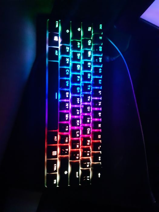 Клавиатура Hyperx Alloy origins 60,red switch