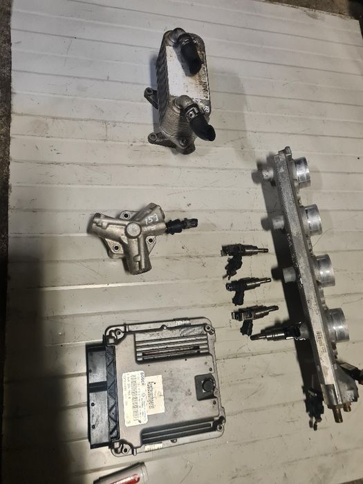 Rampa,Injectoare,termoflot,calculator motor alfa romeo 159,mot 2.2 jtd