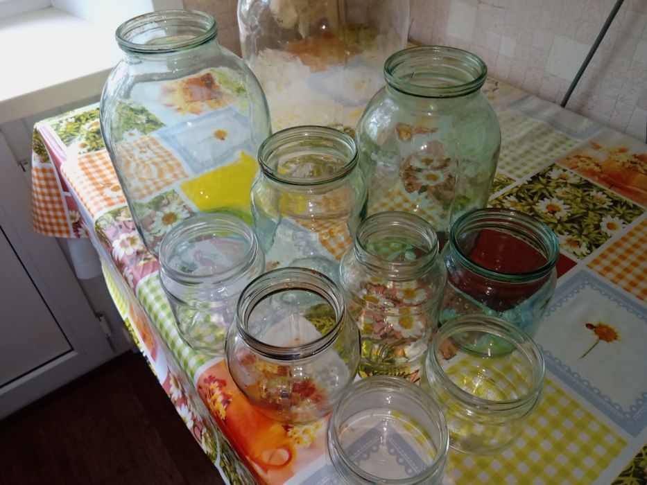 Банки стеклянные