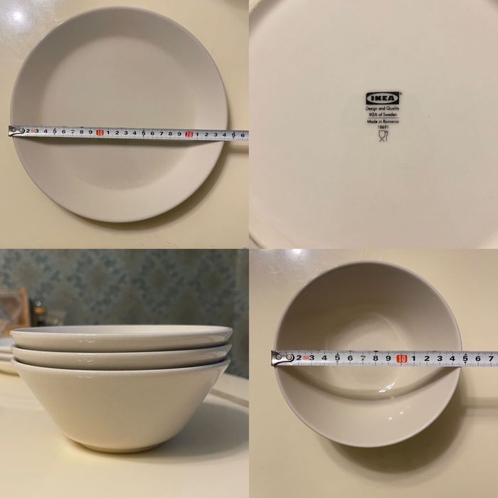 Тарелки Икеа и ссср