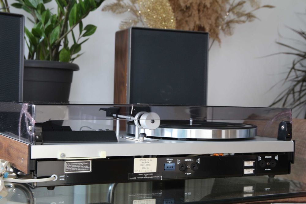 Dux / Philips 22RH937 cu pick-up GC008, casetofon N2510 si boxe