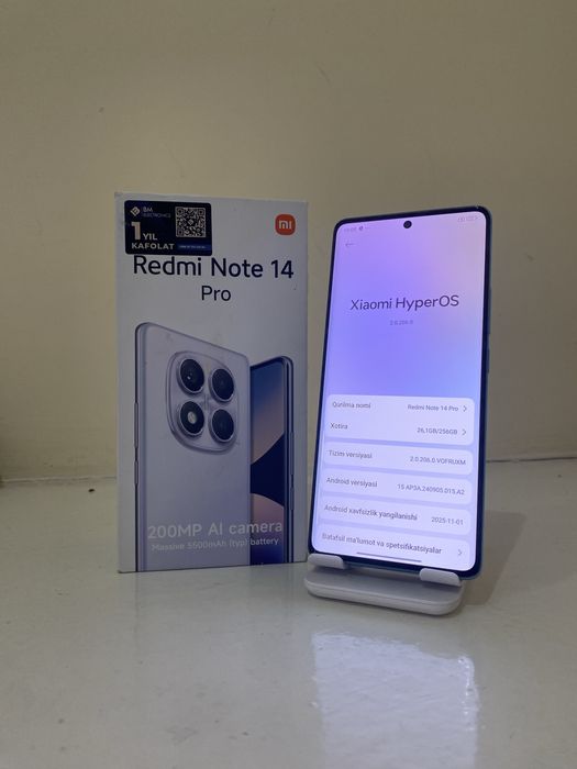 Redmi Note 14 Pro (8/256) ideal srochnaa