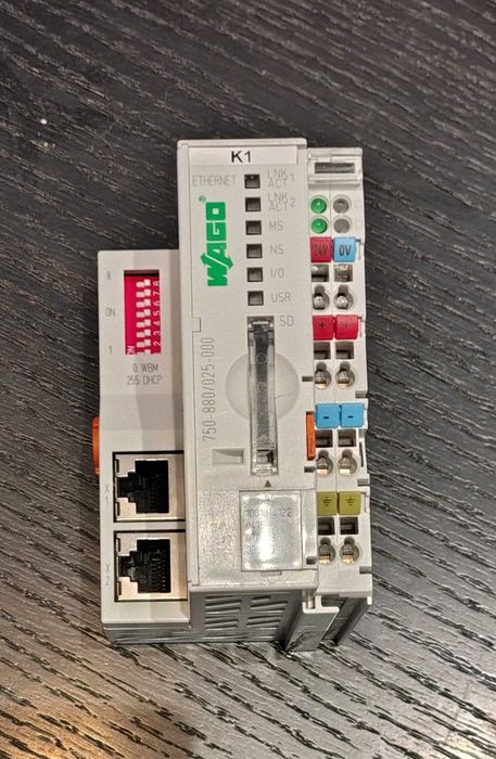 Ethernet controller WAGO 750 nou