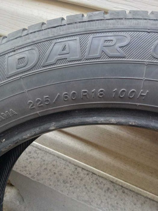 Летние шины 225/60 18