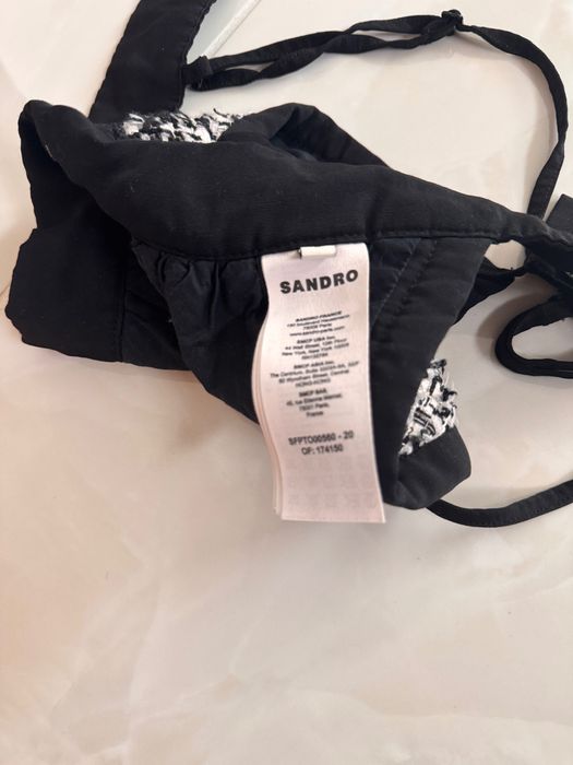 Sandro дамско бюстие от букле