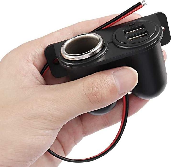 Разклонител за гнездо за запалка гнезда за кола USB - T515
