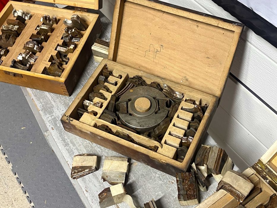 набор фрез профильных для столяров