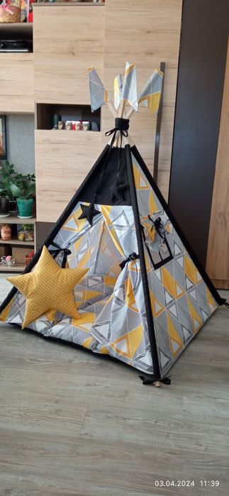 Детска индианска палатка "типи"