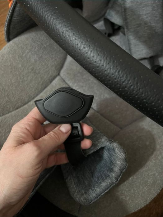 Carucior copii 3 in 1 Reggio Adamex Royal Dark Gray