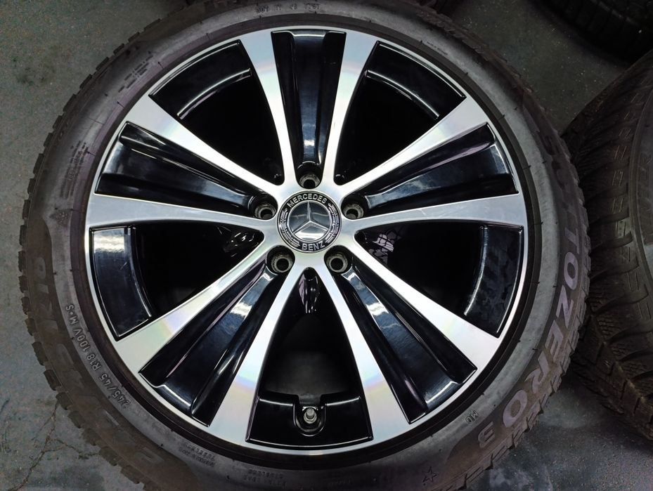 Jante originale Mercedes E class W 213 18''doua lățimi cu anv. Iarnă.
