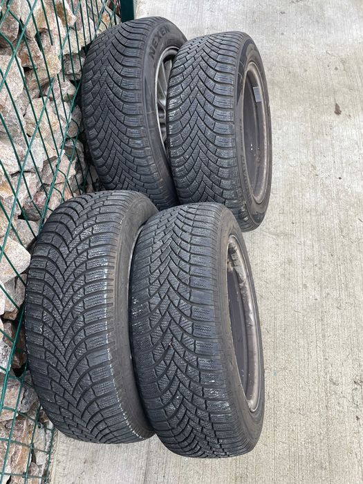 Jante originale 16" style 32 Bmw seria 3 E90/E91/E92 anvelope iarna